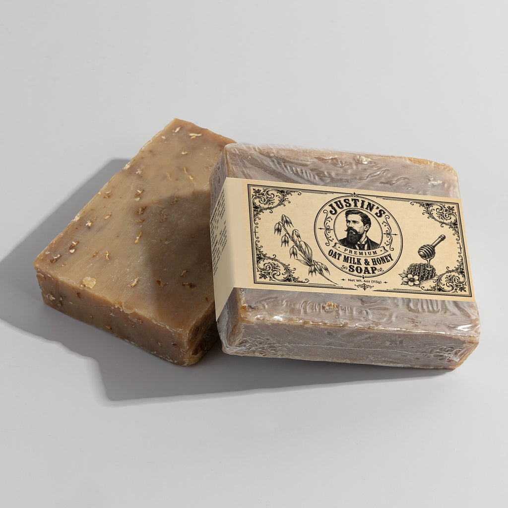 Justin's Handcrafted Oatmeal Honey Soap