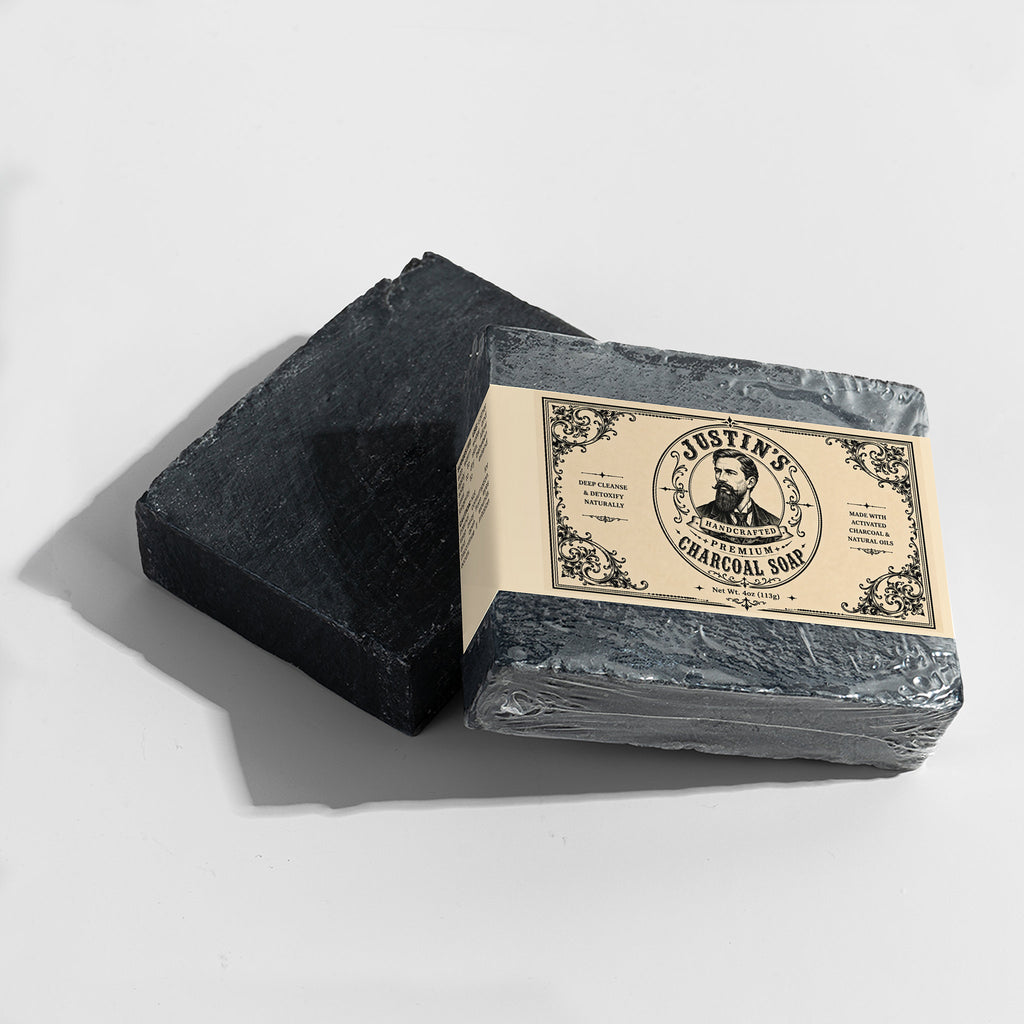 Justin's Handcrafted Charcoal Soap