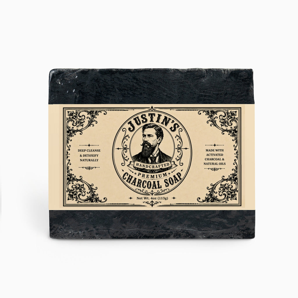 Justin's Handcrafted Charcoal Soap