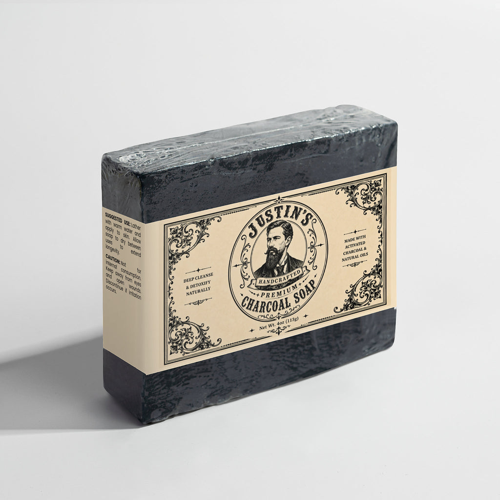 Justin's Handcrafted Charcoal Soap